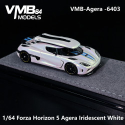 VMB 1/64 Forza Horizon 5 Agera Iridescent White