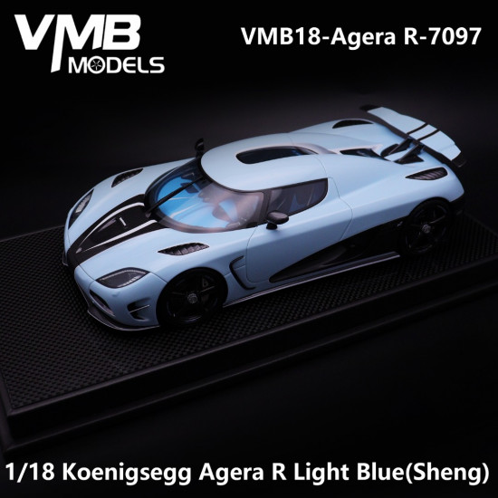 VMB 1/18 Koenigsegg Agera R Light Blue(Sheng)