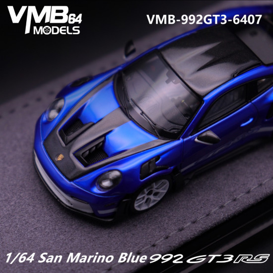 VMB 1/64 992 GT3 RS San Marino Blue 