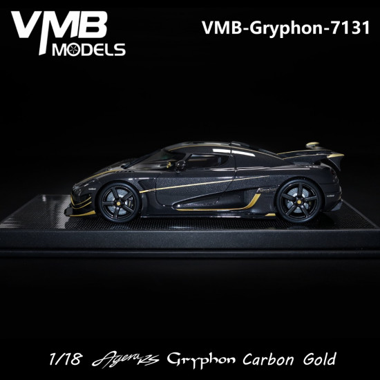 VMB 1/18 Agera RS Gryphon carbon gold