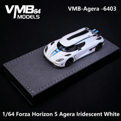 VMB 1/64 Forza Horizon 5 Agera Iridescent White
