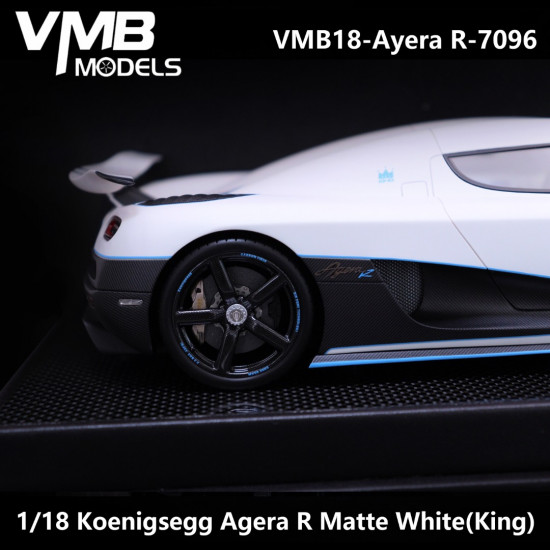 1/18 Koenigsegg Agera R Matte White(King)