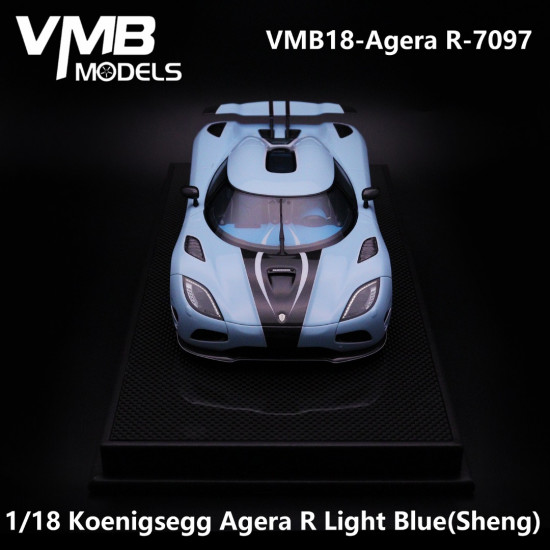 VMB 1/18 Koenigsegg Agera R Light Blue(Sheng)