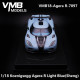 VMB 1/18 Koenigsegg Agera R Light Blue(Sheng)