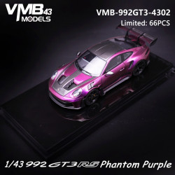  VMB 1/64 992 GT3 RS GT Phantom purple