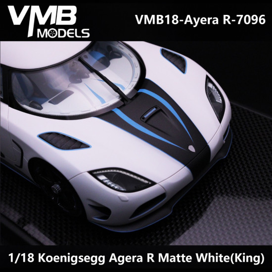 1/18 Koenigsegg Agera R Matte White(King)
