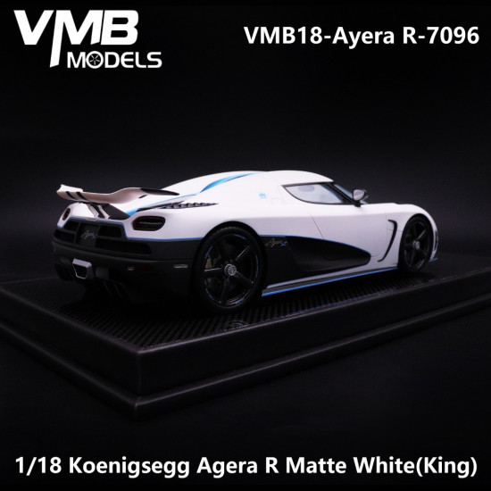 1/18 Koenigsegg Agera R Matte White(King)