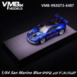 VMB 1/64 992 GT3 RS San Marino Blue 