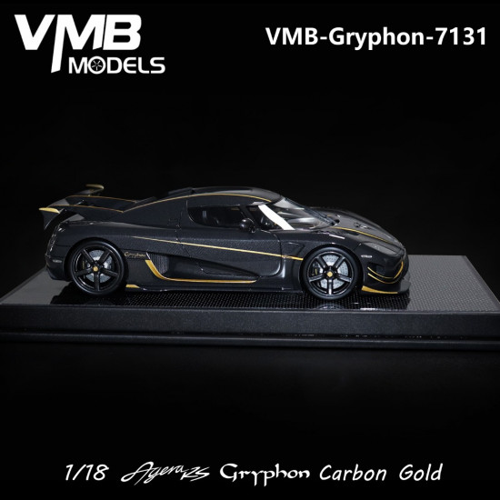 VMB 1/18 Agera RS Gryphon carbon gold