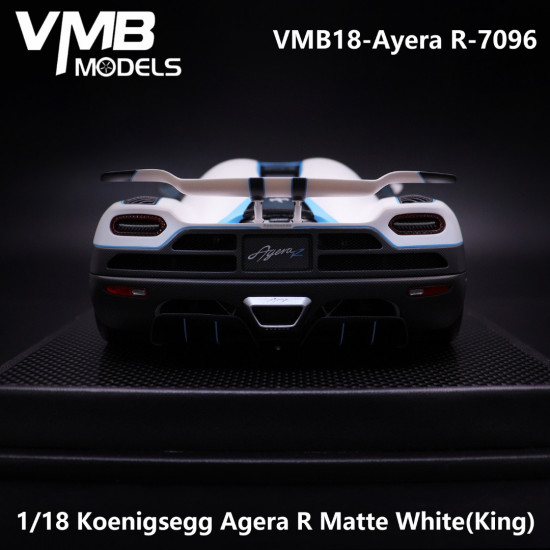 1/18 Koenigsegg Agera R Matte White(King)