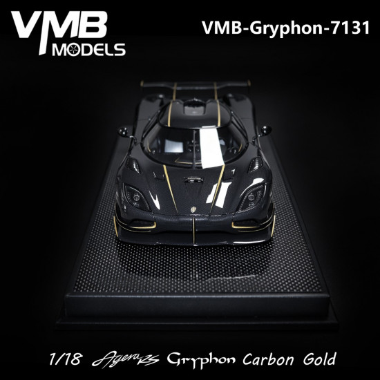 VMB 1/18 Agera RS Gryphon carbon gold