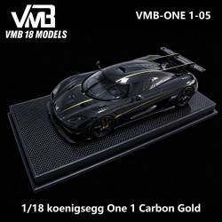 VMB 1/18 One 1 Carbon Gold