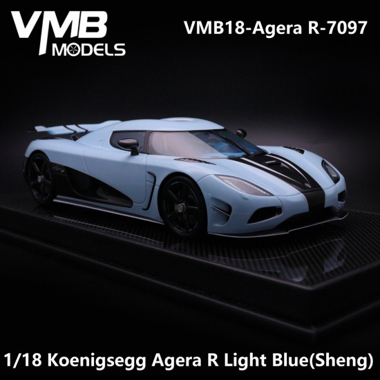 VMB 1/18 Koenigsegg Agera R Light Blue(Sheng)