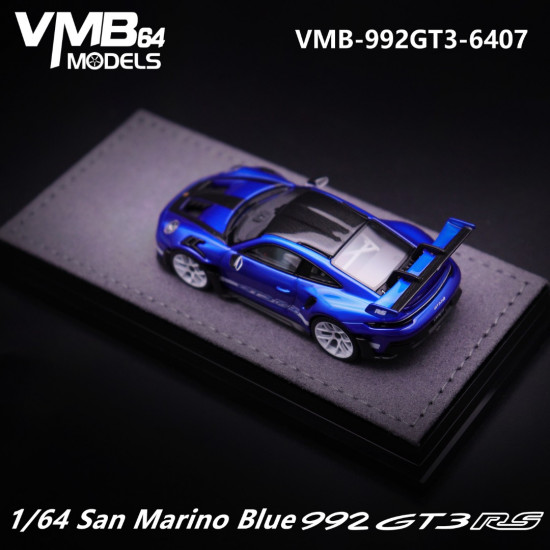 VMB 1/64 992 GT3 RS San Marino Blue 