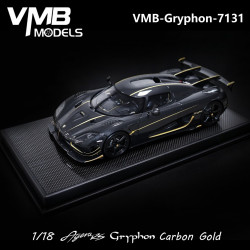 VMB 1/18 Agera RS Gryphon carbon gold