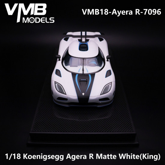 1/18 Koenigsegg Agera R Matte White(King)