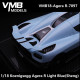 VMB 1/18 Koenigsegg Agera R Light Blue(Sheng)