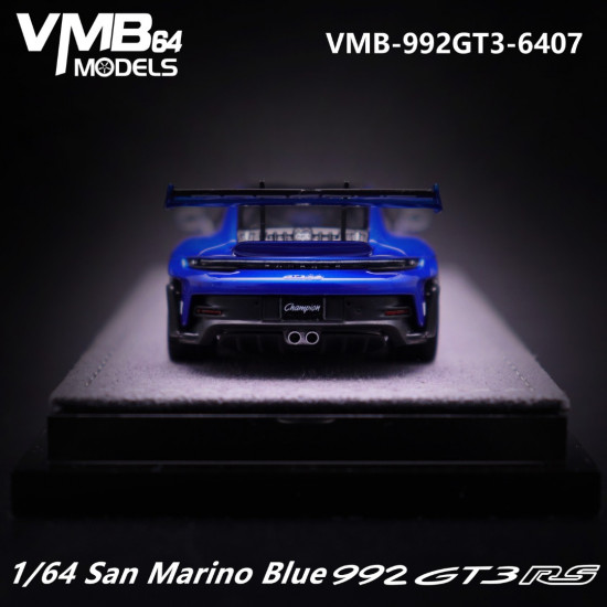 VMB 1/64 992 GT3 RS San Marino Blue 