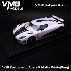 1/18 Koenigsegg Agera R Matte White(King)