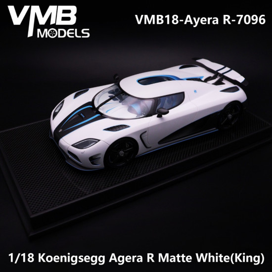 1/18 Koenigsegg Agera R Matte White(King)