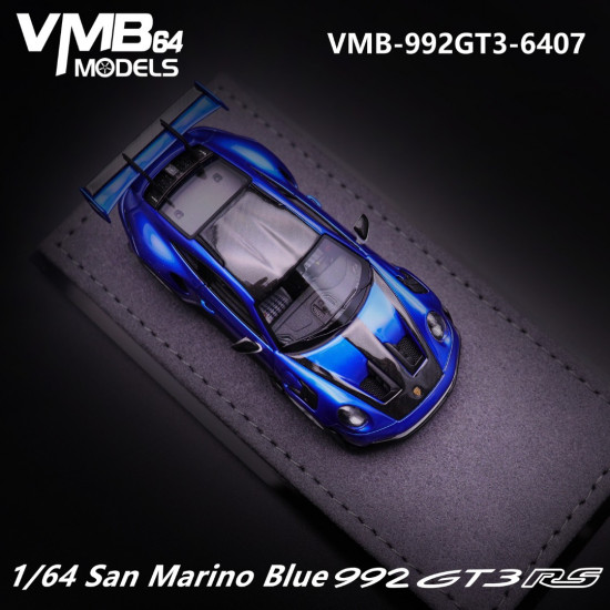 VMB 1/64 992 GT3 RS San Marino Blue 