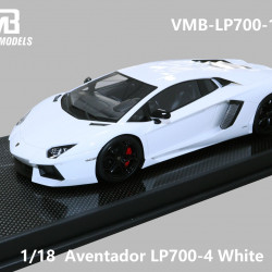 VMB 1/18 Lamborghini Aventador  LP700-4 White