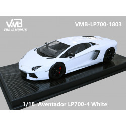 VMB 1/18 Lamborghini Aventador  LP700-4 White