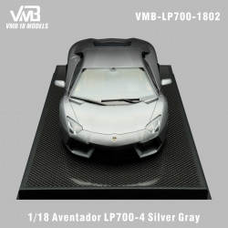 VMB 1/18 Lamborghini Aventador  LP700-4 Silver Gray