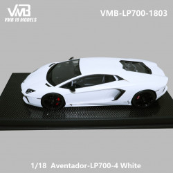 VMB 1/18 Lamborghini Aventador  LP700-4 White