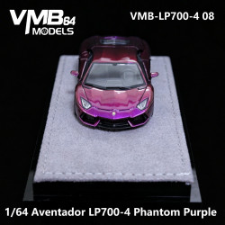 VMB 1/64 Aventador LP700-4 Phantom Purple