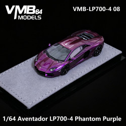 VMB 1/64 Aventador LP700-4 Phantom Purple