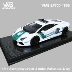 VMB 1/18 Lamborghini AventadorP700-4 Dubai Police calLivery