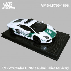 VMB 1/18 Lamborghini AventadorP700-4 Dubai Police calLivery