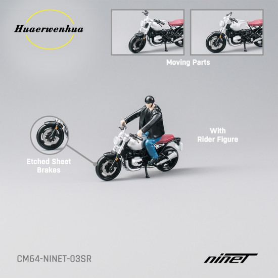 CM64-NINET 1/64 motorcycle diecast model 