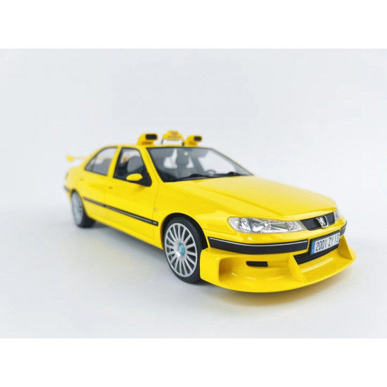 Vehicle Art 1/18 Peugeot 406 Taxi resin  customization model