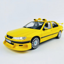 Vehicle Art 1/18 Peugeot 406 Taxi resin  customization model