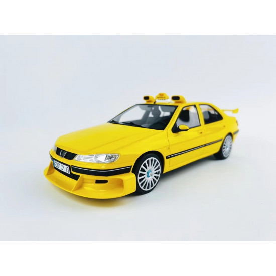 Vehicle Art 1/18 Peugeot 406 Taxi resin  customization model