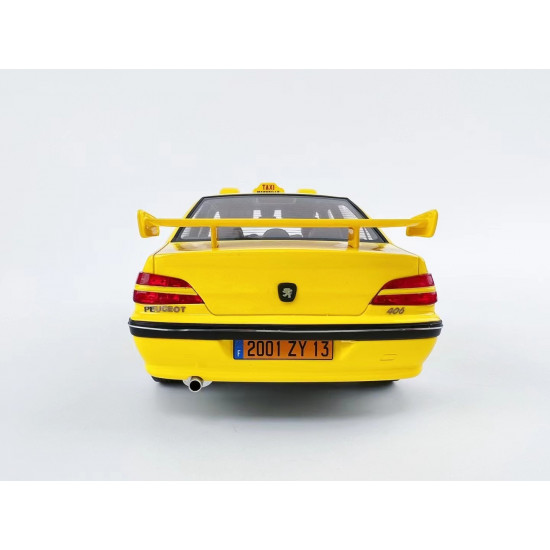 Vehicle Art 1/18 Peugeot 406 Taxi resin  customization model