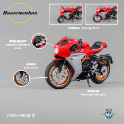 CM1:18 SV800-01 MV Agusta Superveloce 800 motorcycle model