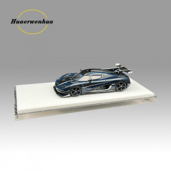 VMB 1/64 Koenigsegg one 1 Blue Carbon