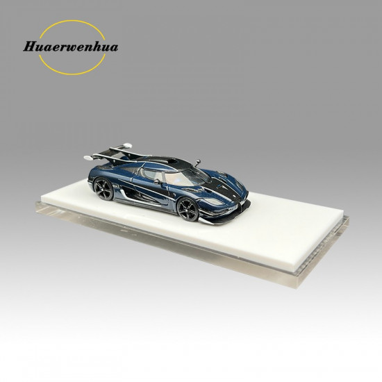 VMB 1/64 Koenigsegg one 1 Blue Carbon