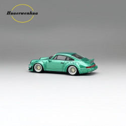 CM 1/64  964 Widebody  Metallic flash green 