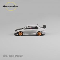 CM 1/64  Mitsubishi  Lancer EvoIX Widebody Carbon Gray 