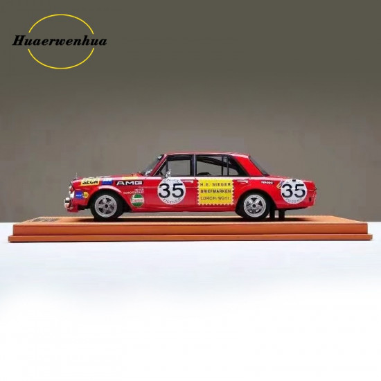 1/18  Mercedes-Benz 300 SEL 6.8 AMG  1971  (W109) The  Red Pig