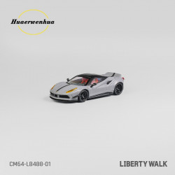  CM  1/64  LBWK 488 Wide Body Gray