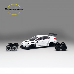 CM 1/64 SUBARU Varis Widebody Ver.2.0 White