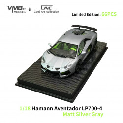 VMB 1/18 Hamann Aventador LP700-4 Matt Silver Gray
