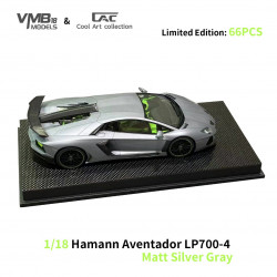 VMB 1/18 Hamann Aventador LP700-4 Matt Silver Gray