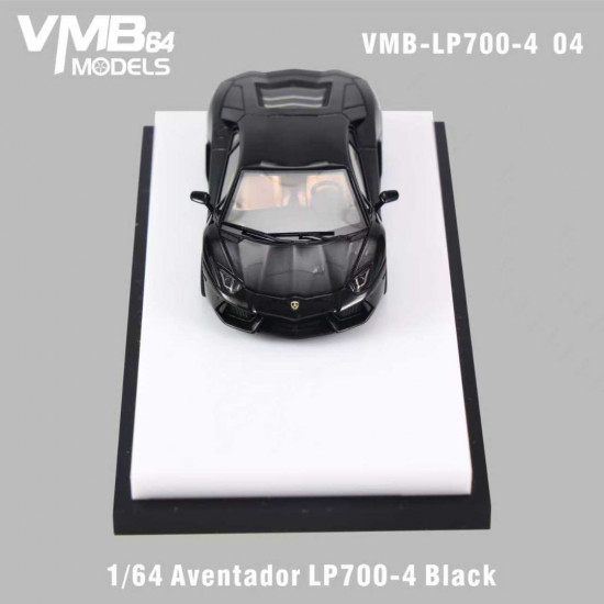VMB 1/64 Aventador LP700-4 Black