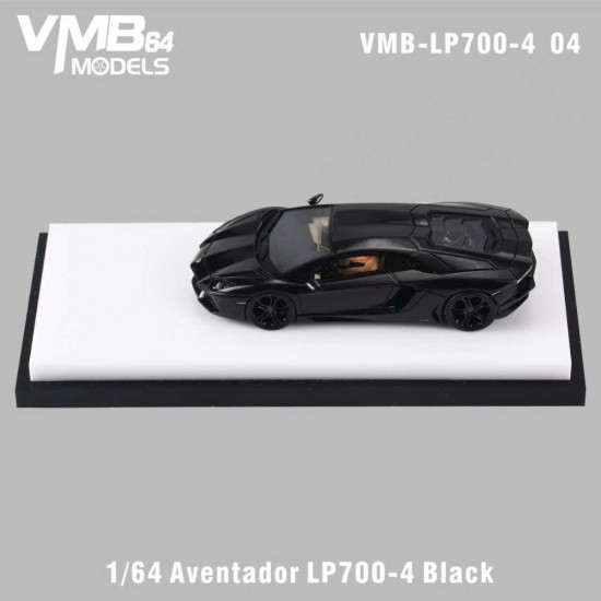 VMB 1/64 Aventador LP700-4 Black